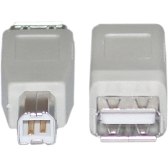 Cable Wholesale 30U1-03300 USB A to B Adapter with Type A Female to Type B Male