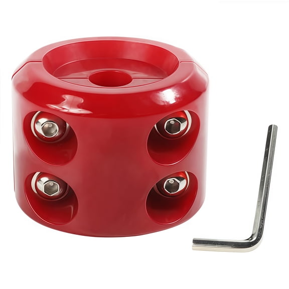For Cable Winch Stopper. Rubber Winch for Cable Stoppers for Trucks And Utvs, Protecting Tow Hooks, Synthetic Ropes, And for Cables from Wear Or Damage, Anchor Chains, And Bumpers.(Black,Orange,Red)