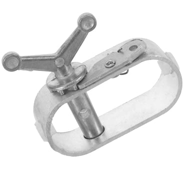 Rope Tightener Tensioner Mini Winch 3.1x0.8x2.5", Zinc Alloy Rope Tightener Easy-Install Clothes Line Tightener
