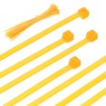 thumbnail image 1 of Cable Zip Ties Self-Locking Nylon Wire Tie Wraps Heavy Duty Cord Management Yellow 12 Inch, 1 of 6