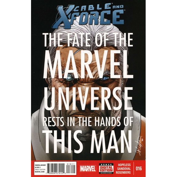 Cable and X-Force #16 VF ; Marvel Comic Book