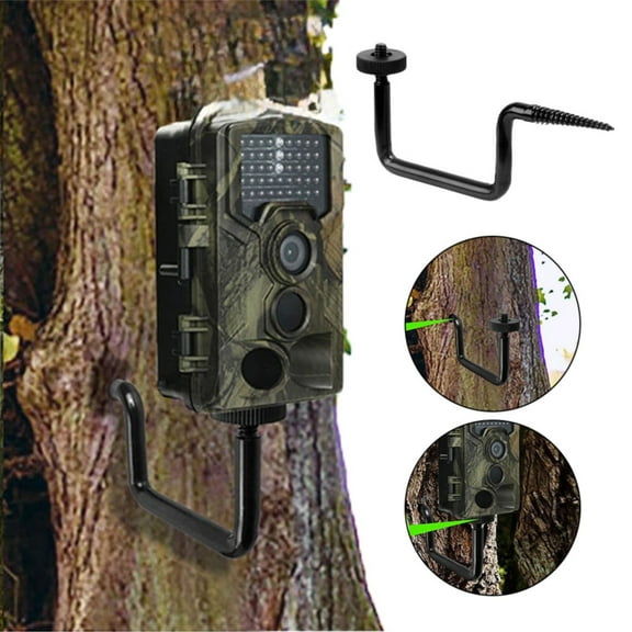 Cable clips Tracking Camera Bracket Screw Bracket For Reliable Camera Placement Tracking Camera Bracket For Hunting
