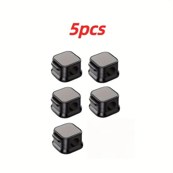 Cable organizer, no drilling required, cable clip storage socket, self-adhesive network cable, connector clip, nail-free cable manager, suitable for tidy desktop, car, and home cable organization.