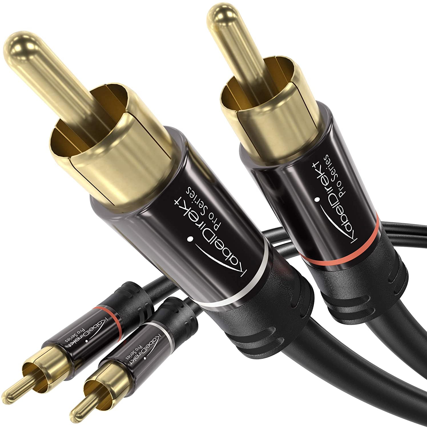 Digital Coaxial Audio Video Cable Stereo SPDIF RCA to 3.5mm Jack Male for  HDTV - 3FT