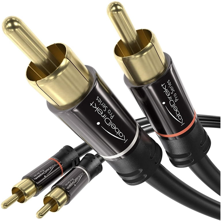 3.5mm to RCA Cable, 6FT RCA Male to Aux Audio Adapter HiFi Sound Headphone  Jack