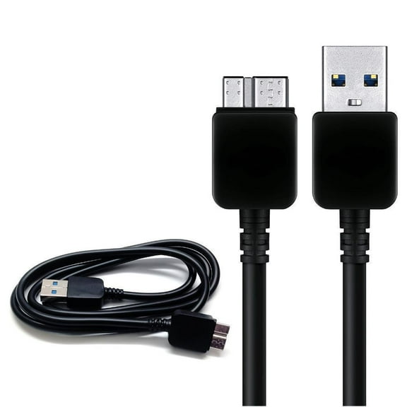 CableVantage 3ft USB 3.0 Charger Charging Sync Data Cable For Samsung Galaxy S5 Note3 Black