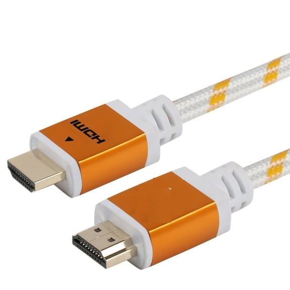 CableVantage HDMI Cable Cord For TV HDTV Xbox Xbox 360 Xbox One PS3 PS4 HD Wii U LCD Plasma Blu-ray DVD Player 6FT WHITE