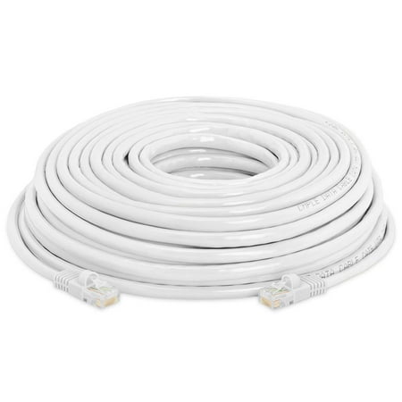 CableVantage RJ45 Cat6 30FT 30 ft Ethernet LAN Network Cable for PS Xbox PC Internet Router White price history and forecast - Cablevantage