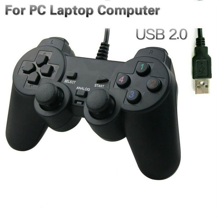 Generic 2 Manettes USB pour PC Game Contrôler Joystick Game Pad with USB  Câble // 2 Psc à prix pas cher
