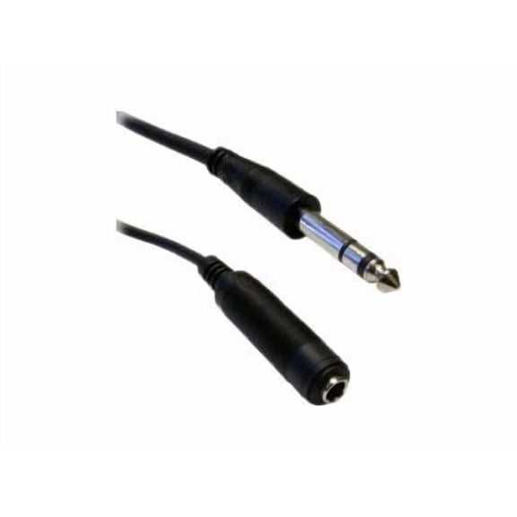 6ft 1/4 inch Stereo Extension Cable, TRS
