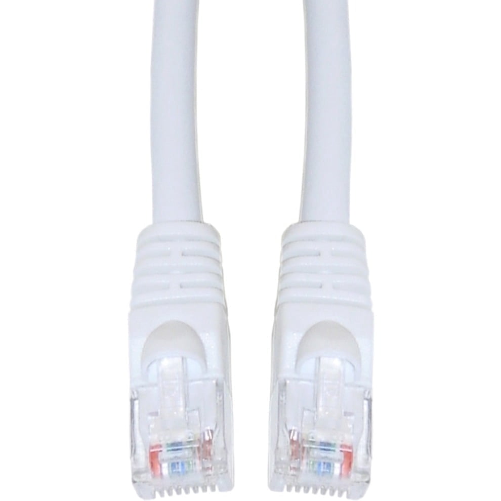 CableWholesale 10X8-091150 Cat6 White Ethernet Patch Cable, Snagless/Molded Boot, 150 foot