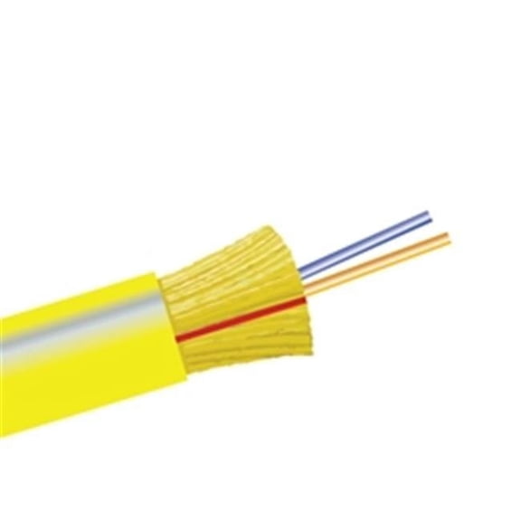 CableWholesale 11F2-002NH Singlemode Duplex Fiber Optic 9-125