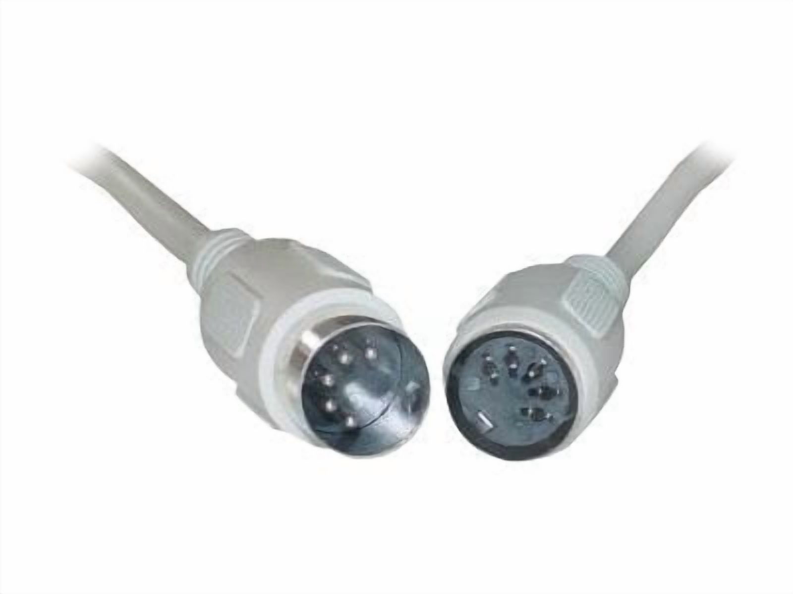AT Keyboard Extension Cable, Din5 Male to Din5 Female, 5 Conductor ...