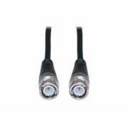 CableWholesale 10X1-011HD BNC RG58 AU Coaxial Cable Black BNC Male Copper Stranded Center Conductor 100 foot
