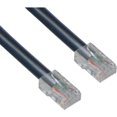 CableWholesale Cat5e Black Ethernet Patch Cable, Bootless, 7 foot ...