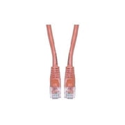 Cat5e Orange Ethernet Crossover Cable, Snagless/Molded Boot, 14 foot