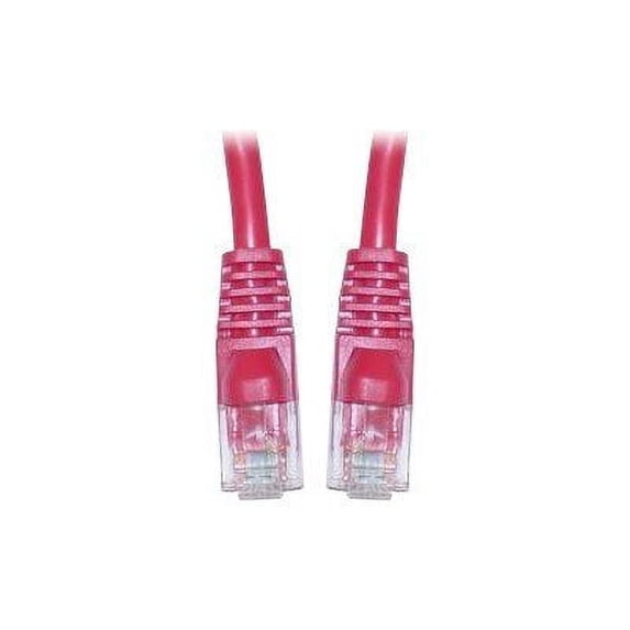 CableWholesale Cat5E 350MHz 7-Feet UTP Crossover Cable with Molded Boot, Red (10X6-33707)