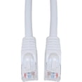 thumbnail image 1 of CableWholesale Cat5e Ethernet Cable, 24AWG, RJ45 Gold Plate Connector, ETL, 4 Pair Stranded Copper, Snagless Boot Unshielded Twisted Pair (UTP) Internet Network Patch Cable, 100 Foot, White, 1 of 7