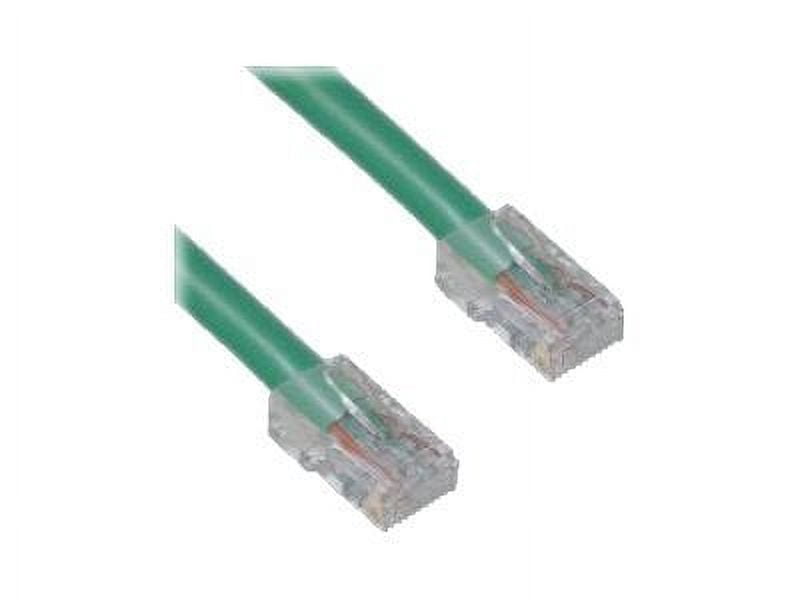 CableWholesale Cat6 500MHz 3-Feet Bootless UTP Cable, Green (10X8-15103 ...