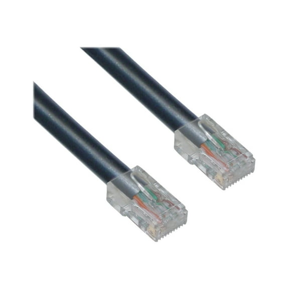 CableWholesale.com - Patch cable - RJ-45 (M) to RJ-45 (M) - 4.3 m - UTP - CAT 6 - stranded - black