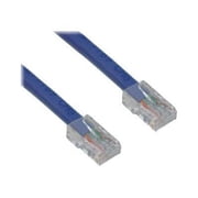 CableWholesale 10X8-161HD Cat6 Blue Ethernet Patch Cable, Bootless, 100 foot