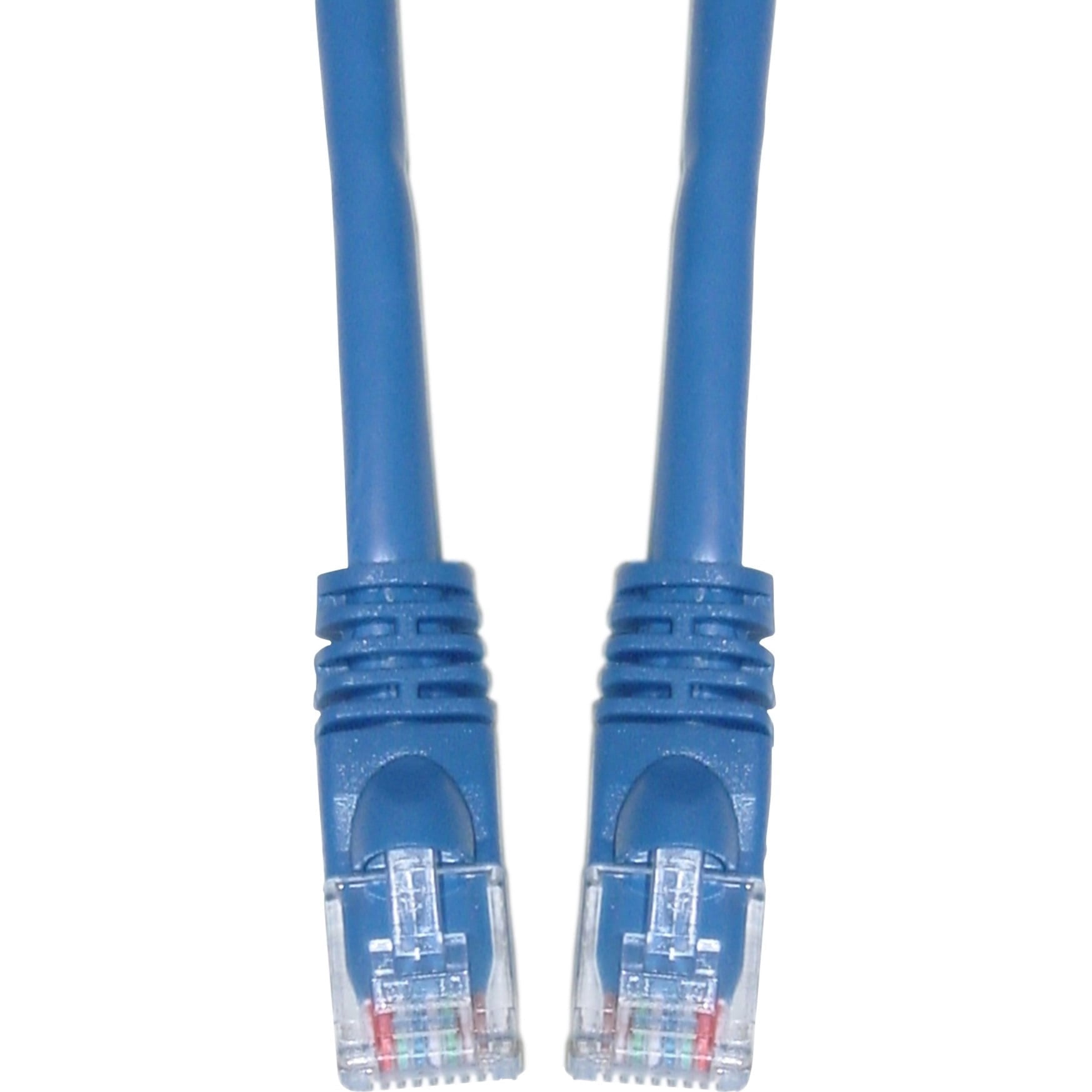 Cat6 Ethernet Cable, 24AWG, RJ45 Gold Plate Connector, ETL, 4 Pair Stranded Copper, Snagless Mold Boot Unshielded Twisted Pair (UTP) Internet Network Patch Cable, 25 Foot, Blue, CableWholesale