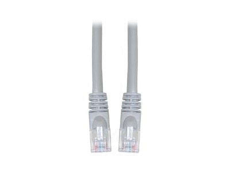 CableWholesale Cat6 Ethernet Crossover Cable, 24AWG, RJ45 Gold Plate Connector, Snagless Boot, 4 Pair Stranded Copper, Unshielded Twisted Pair (UTP) Internet Network Patch Cable, 25 Foot, Gray