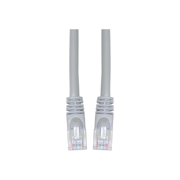 CableWholesale Cat6 Gray Ethernet Crossover Cable, Snagless/Molded Boot, 3 Foot