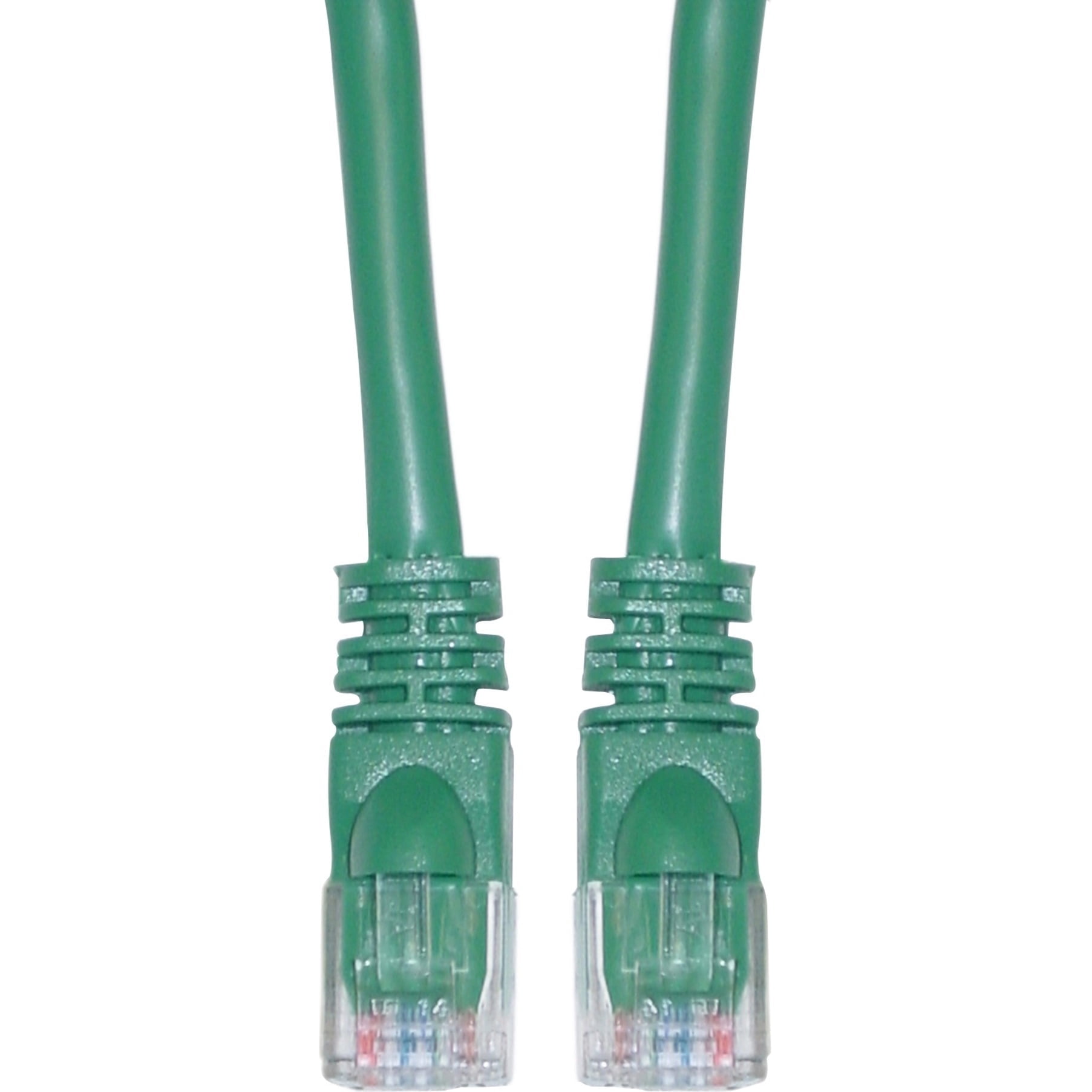 Cat6 Ethernet Cable, 24AWG, RJ45 Gold Plate Connector, ETL, 4 Pair Stranded Copper, Snagless Mold Boot Unshielded Twisted Pair (UTP) Internet Network Patch Cable, 100 Foot, Green, CableWholesale