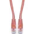 thumbnail image 1 of Cat6 Ethernet Cable, 24AWG, RJ45 Gold Plate Connector, ETL, 4 Pair Stranded Copper, Snagless Mold Boot Unshielded Twisted Pair (UTP) Internet Network Patch Cable, 100 Foot, Orange, CableWholesale, 1 of 6