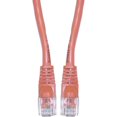 thumbnail image 1 of Cat6 Ethernet Cable, 24AWG, RJ45 Gold Plate Connector, ETL, 4 Pair Stranded Copper, Snagless Mold Boot Unshielded Twisted Pair (UTP) Internet Network Patch Cable, 150 Foot, Orange, CableWholesale, 1 of 6