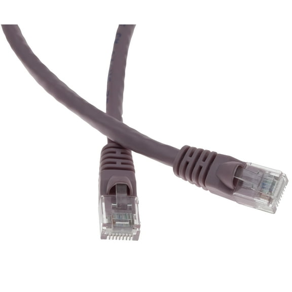 Cat6 Ethernet Cable, 24AWG, RJ45 Gold Plate Connector, ETL, 4 Pair Stranded Copper, Snagless Mold Boot Unshielded Twisted Pair (UTP) Internet Network Patch Cable, 25 Foot, Pink, CableWholesale