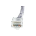 thumbnail image 1 of CableWholesale 3 Foot Cat6 Purple Ethernet Patch Cable, Bootless, 24AWG Network Cable with RJ45 Gold Plated Connector, 4 Pair Stranded Pure Copper, Unshielded Twisted Pair (UTP) Internet Patch Cable, 1 of 3