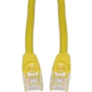 CableWholesale Cat6 Yellow Ethernet Patch Cable, Snagless/Molded Boot, 35 foot