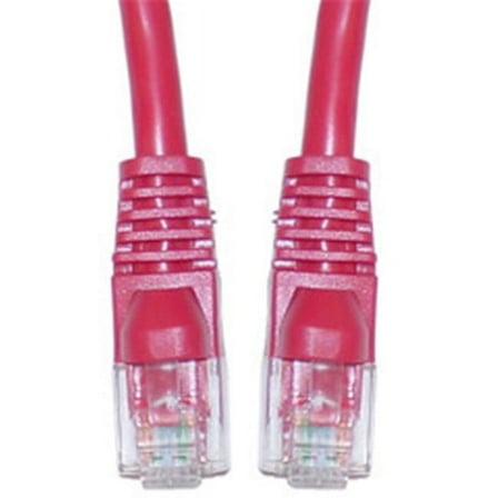 CableWholesale  Cat6a Ethernet Patch Cable - Red - 35 foot