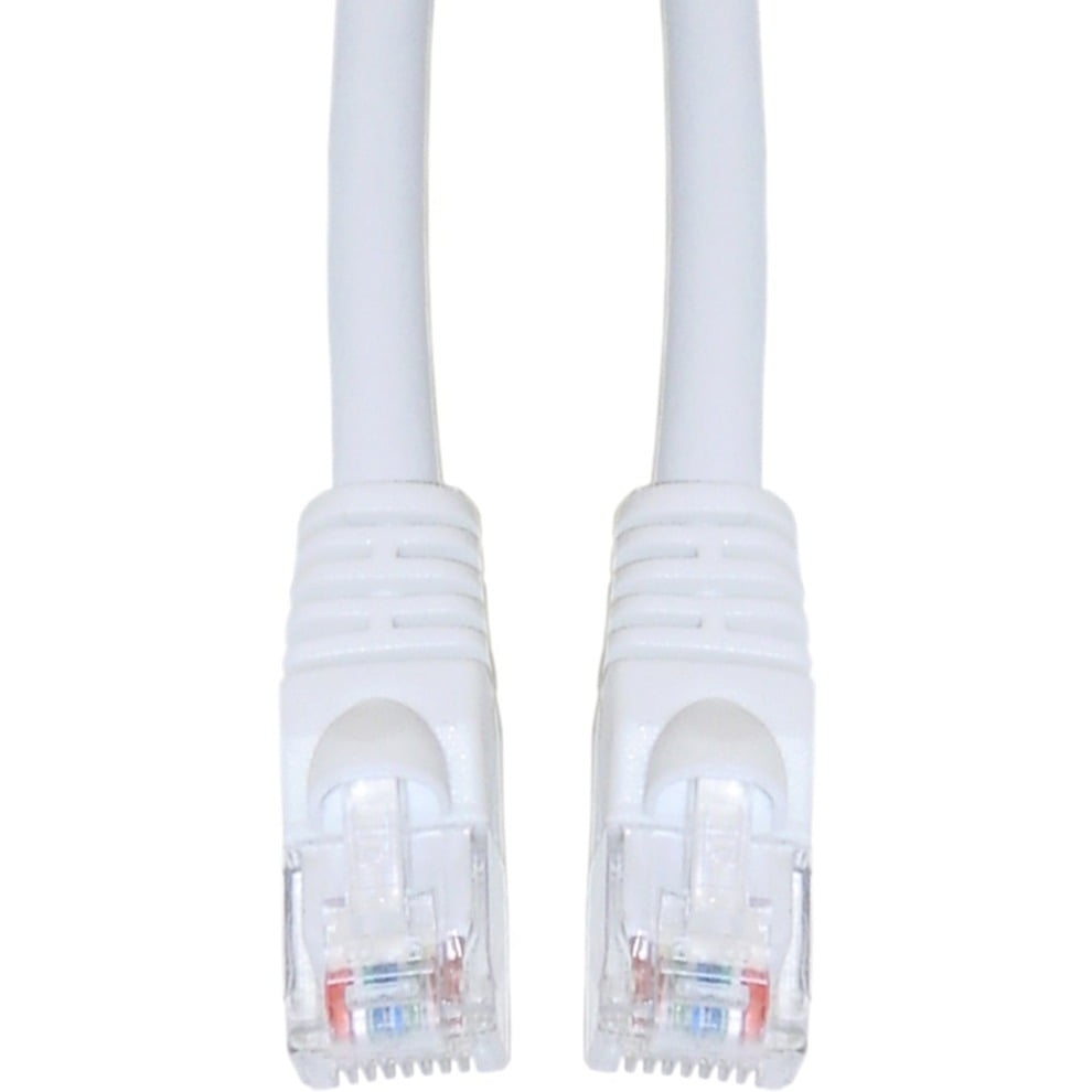 Cable Wholesale Cat 6 Red Ethernet Patch Cable, Snagless / Molded Boot, 10 Foot - View #3