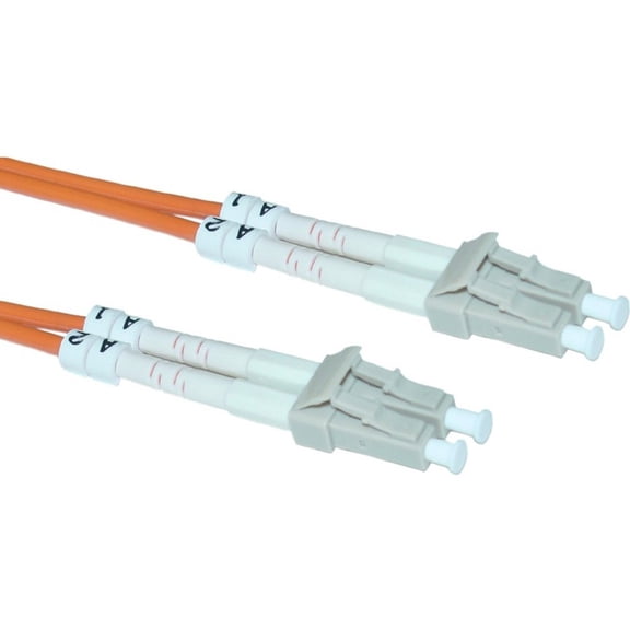 CableWholesale Fiber Optic Cable, LC / LC, Multimode, Duplex, 62.5/125, 8 meter (26.2 foot)