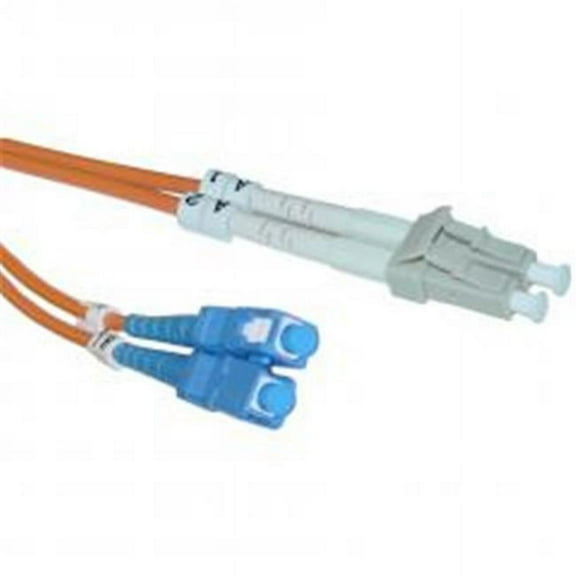 CableWholesale Fiber Optic Cable - Orange - 2 meter (6.6 foot)