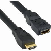 HDMI Extension Cable 4K HDMI High Speed Ethernet, HDMI Male to HDMI Female, Compatible for Nintendo Switch, Xbox One S 360, PS4, Blu Ray Player, PS3, HDTV Laptop PC 3 feet, CableWholesale