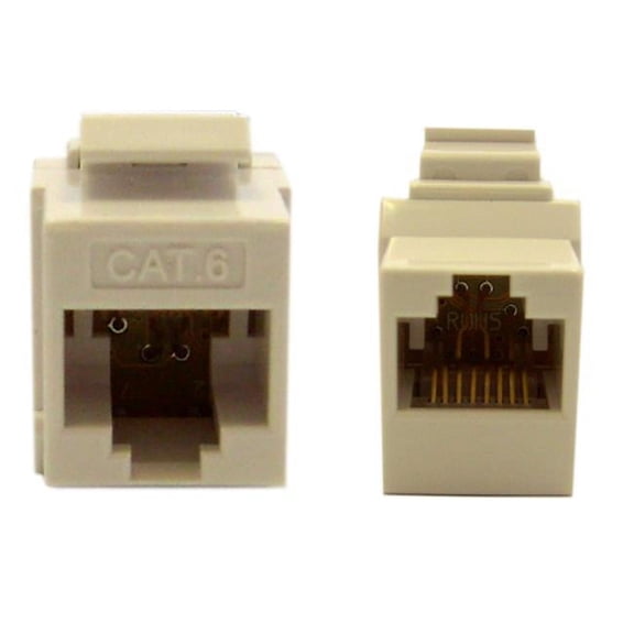 CableWholesale InLine Coupler - White