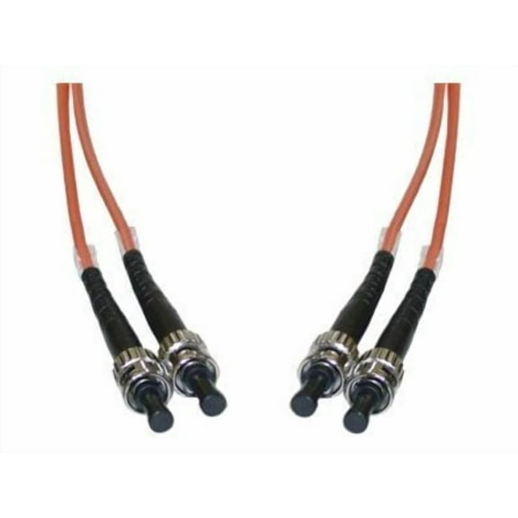 CableWholesale STST-11110 Fiber Optic Cable, ST / ST, Multimode, Duplex, 62.5/125, 10 meter (33 foot)