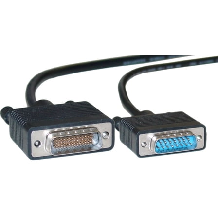 Cisco Compatible Serial Cable, HD60 Male to DB15 Male, Equivalent to CAB-X21MT-6, 6 feet, Cablewholesale