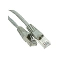 thumbnail image 1 of CableWholesale 7 Foot Shielded Cat6 Gray Ethernet Patch Cable, Snagless/Boot, 24AWG, RJ45 Gold Plate Connector, 4 Pair Stranded Copper Shielded Twisted Pair (STP) Internet Network Patch Cable, 1 of 2