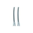 thumbnail image 1 of CableWholesale's Telephone Cord (Voice), RJ11, 6P / 4C, Silver Satin, Reverse, 25 foot, 1 of 4
