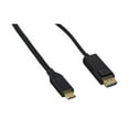 thumbnail image 1 of USB 3 Type C Male to DisplayPort Male Video Cable, 4K@60, Black, 10 foot, 1 of 1