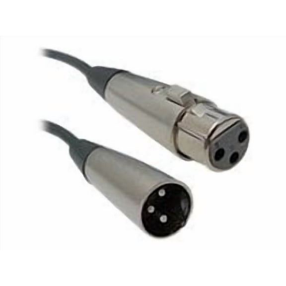 CableWholesale's XLR Audio Extension Cable, XLR Male to XLR Female, 10 foot
