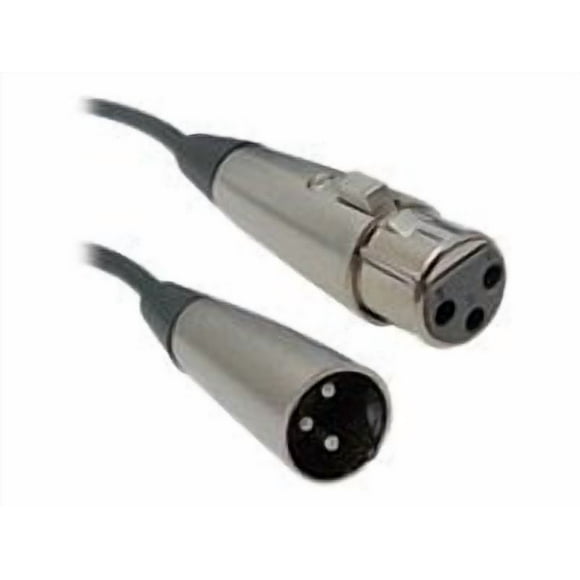CableWholesale.com - Microphone extension cable - XLR3 female to XLR3 male - 6 ft