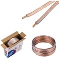 thumbnail image 1 of Speaker Wire 16 Gauge 16/2 100ft CCA (Copper Clad Aluminum) Clear Transparent Low Voltage Cable for Home Theater, Car Audio, LED Systems and More, Cables Direct Online, 1 of 4