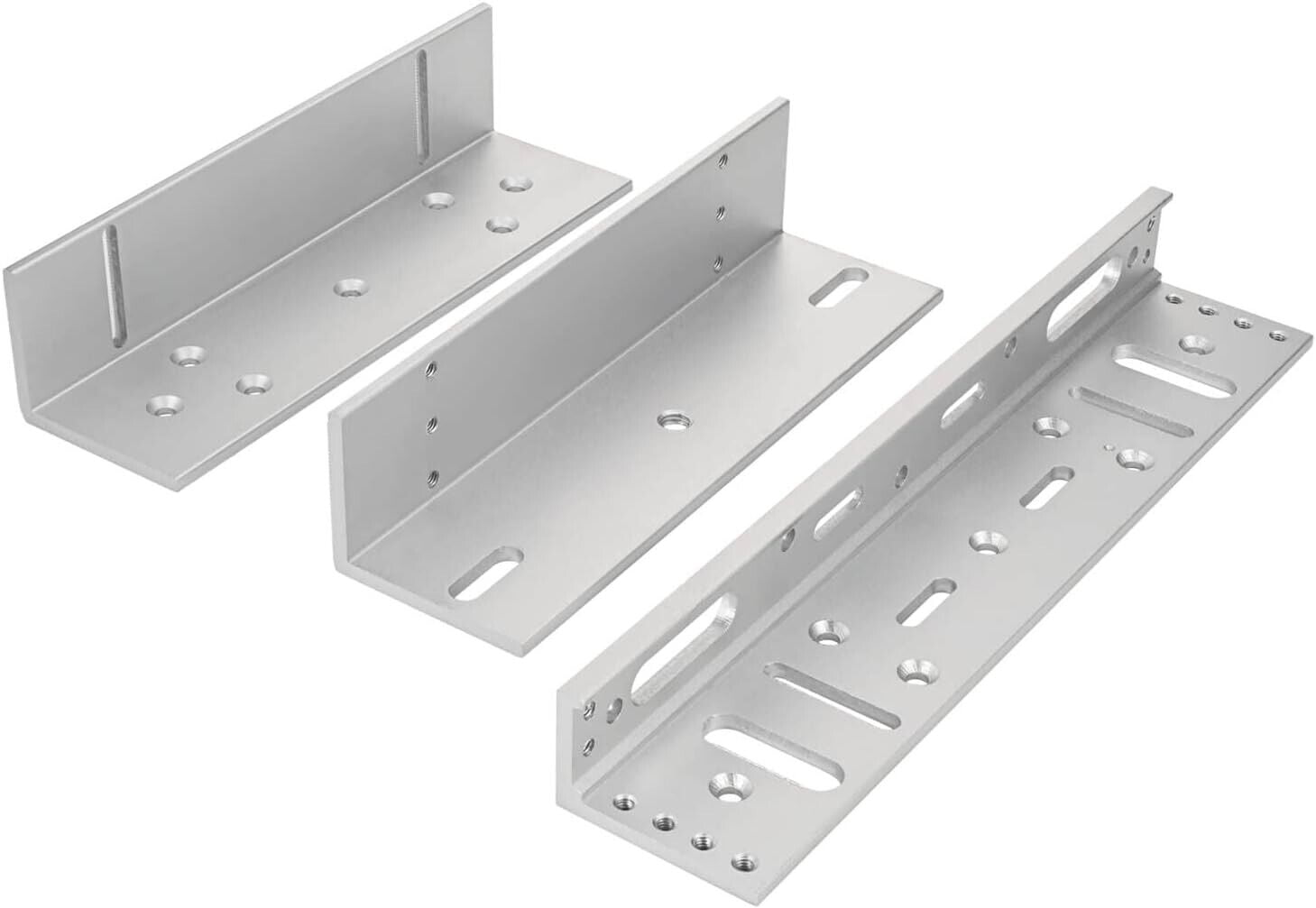 Cables Direct Online 3-Piece Z & L Bracket Set for 280lb Magnetic Lock – Universal Secure Mounting Kit