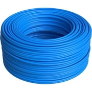 كابلات كابل إيثرنت UTP Cat5e بطول 500 قدم عبر الإنترنت، 24AWG CCA، أزرق